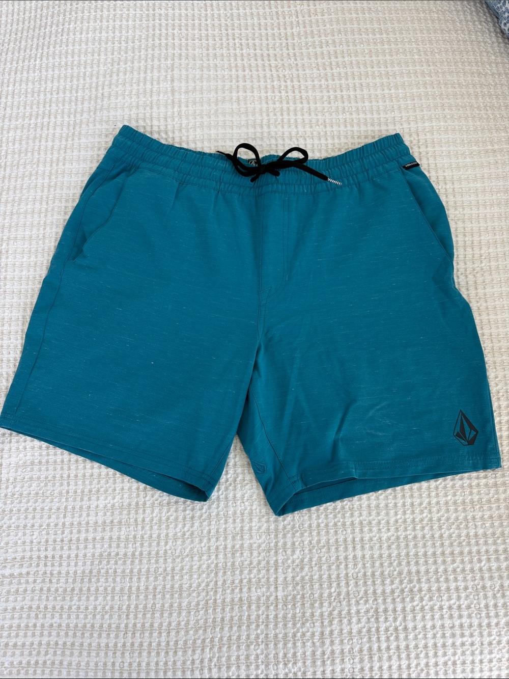 Volcom Teal Drawstring Men’s Shorts